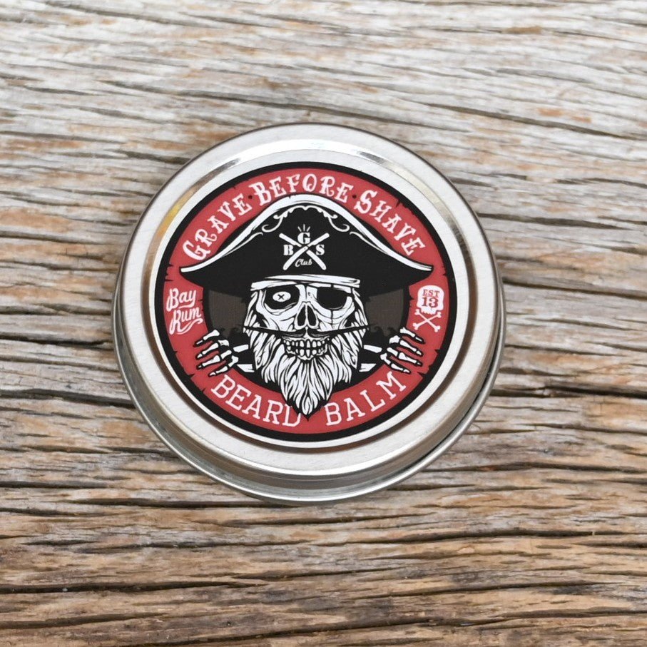View of beard balm