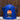 GSI Enamelware 20-cup blue speckled coffee boiler with bail handle and stainless-steel rim