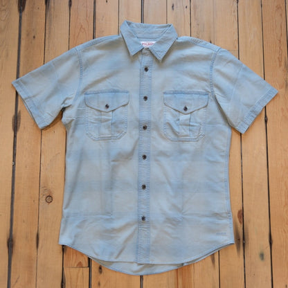 Filson Short Sleeve Lightweight Alaskan Guide Shirt - Indigo Plaid