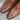 View of Stallion Men’s Zorro zip boot in cognac calf with buckstitching and snip toe