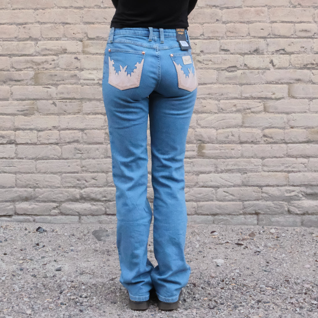 Wrangler X Lainey Wilson Ladies Mae boot cut denim jean