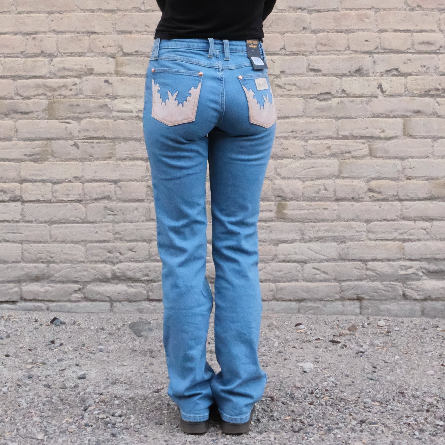 Wrangler X Lainey Wilson Ladies Mae boot cut denim jean