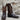 View of Hondo 13" cowboy boot with brown volcano top, chocolate Spanish shoulder vamp, and medium square toe