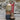 View of Macie Bean 12″ “Cowpunchin Karlee” boot with red shaft, sand suede vamp, and cutter toe