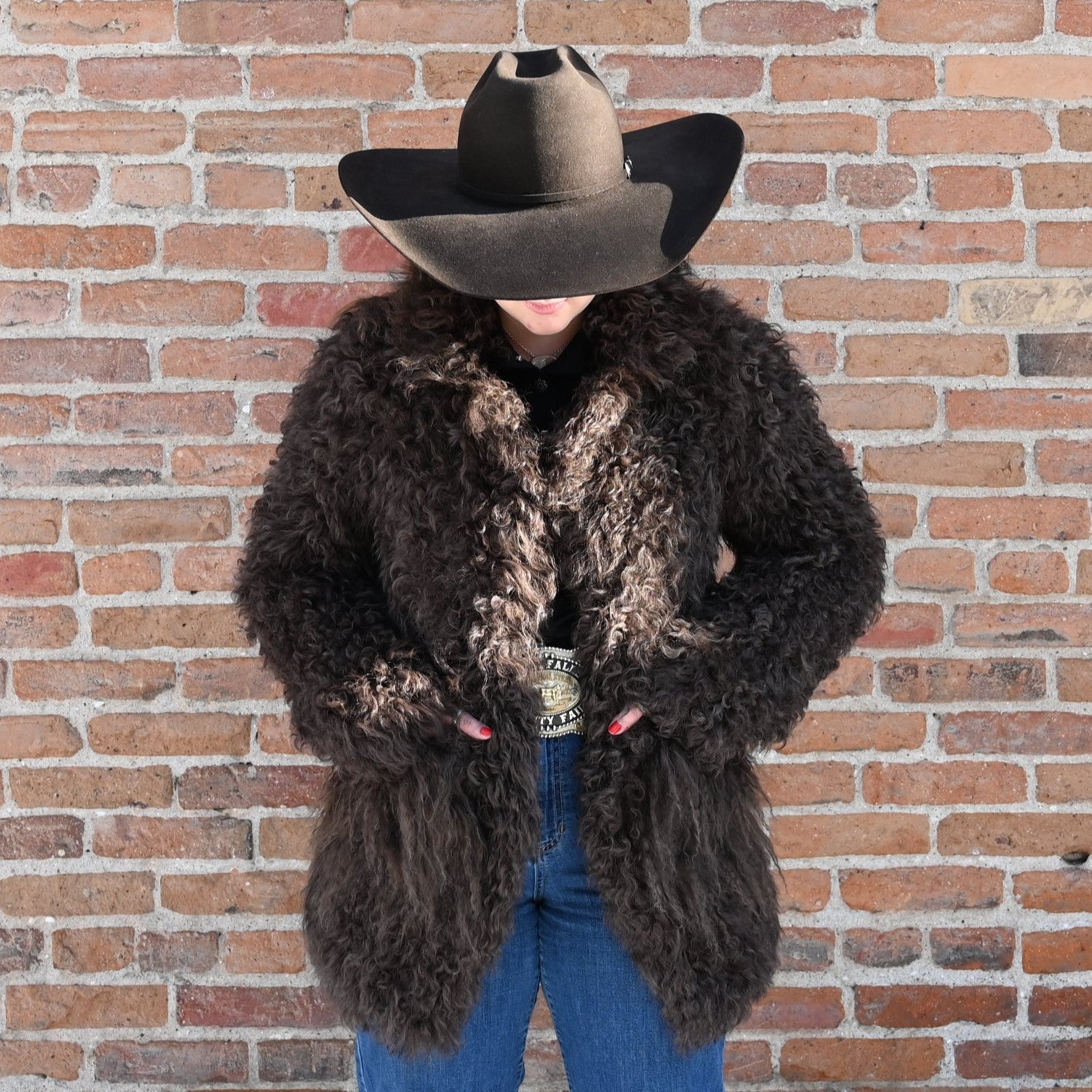 Morris Kaye Kalgon Lamb Jacket view of front