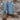 R. Watson 13" Ladies Chocolate Heavy Roughout - Sky Blue Goat
