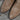 View of Macie Bean 15″ “Mind Your Own Biscuits” tobacco suede boot with almond toe and decorative stitch