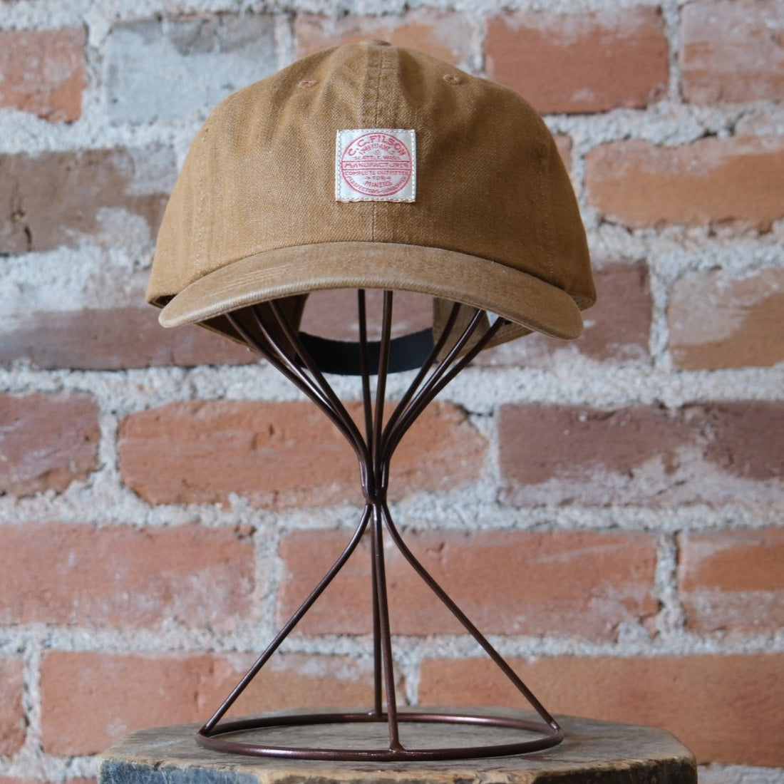 Filson Harvest Tan Denim Cap