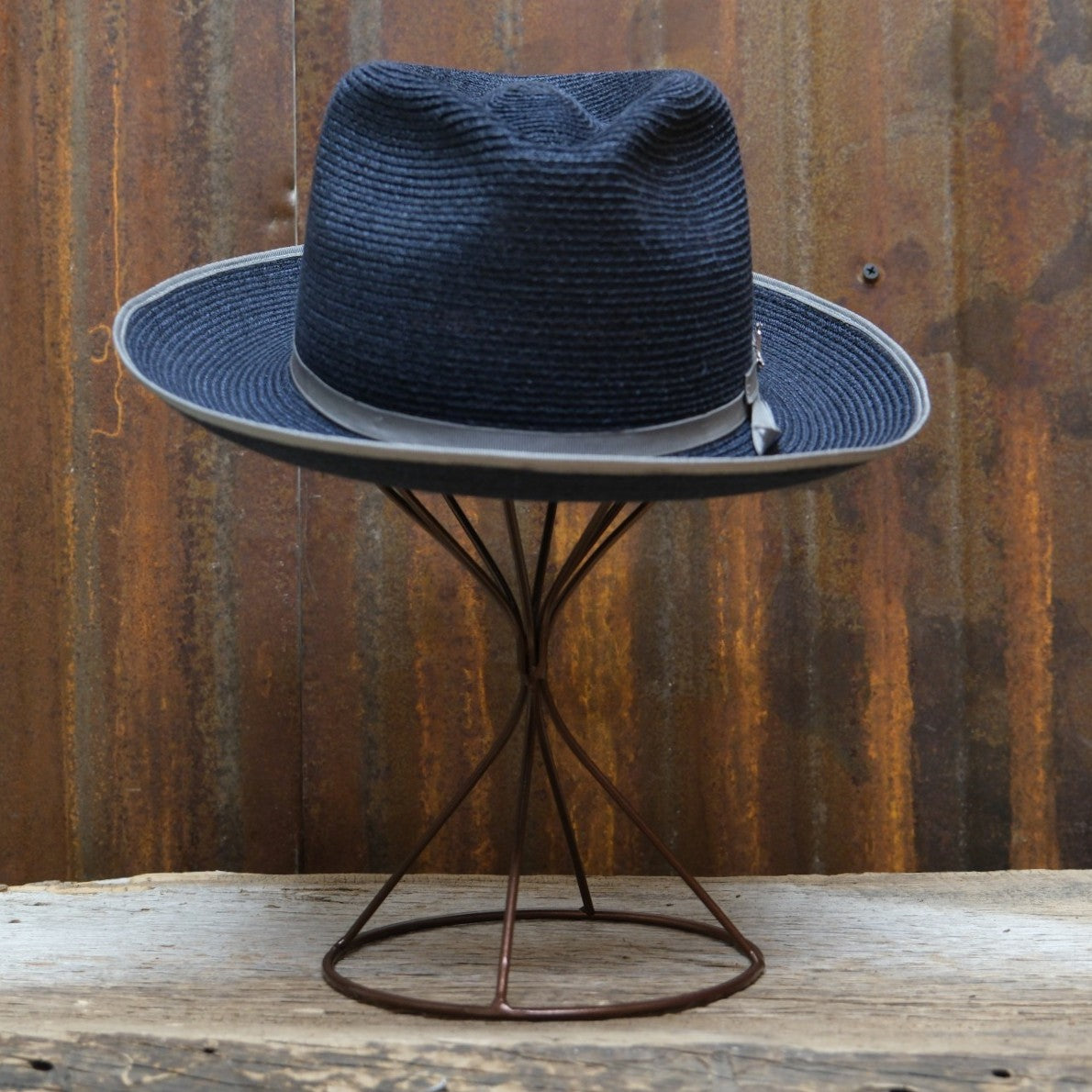 Stetson Special Edition Stratoliner Hemp Fedora - Navy