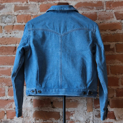 Filson Ladies Western Denim Jacket in Light Indigo.
