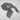 Cowboy Images Charmeuse 1 Inch Black Dot on White 44X44