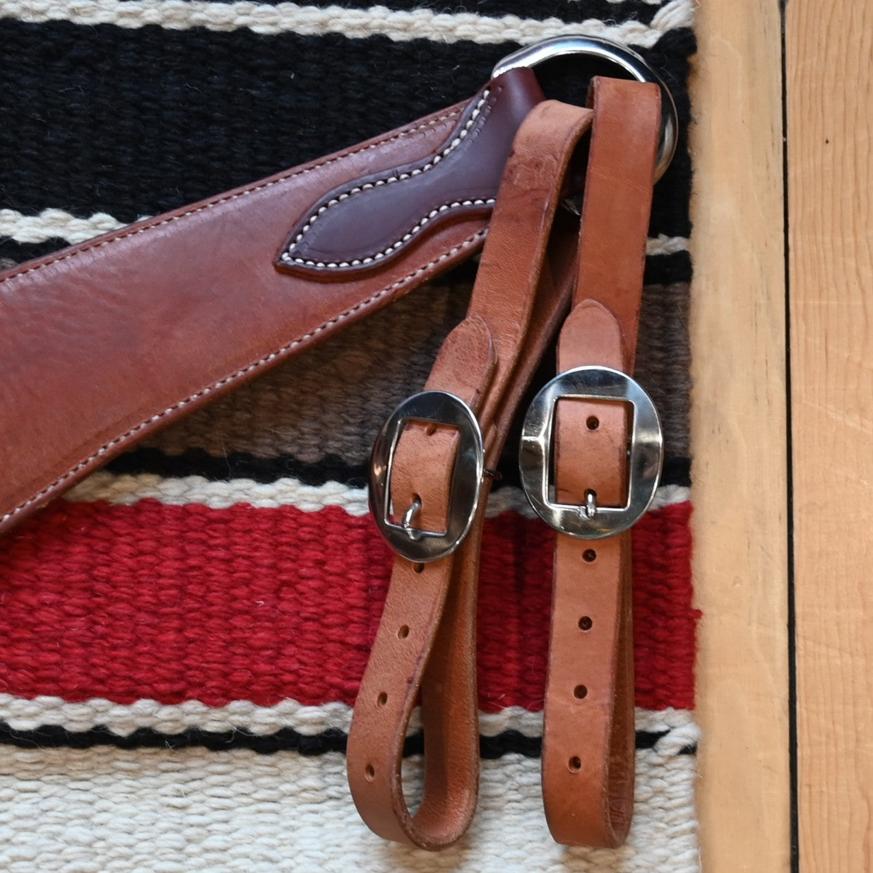 Berlin Custom Leather roper-style leather breast collar