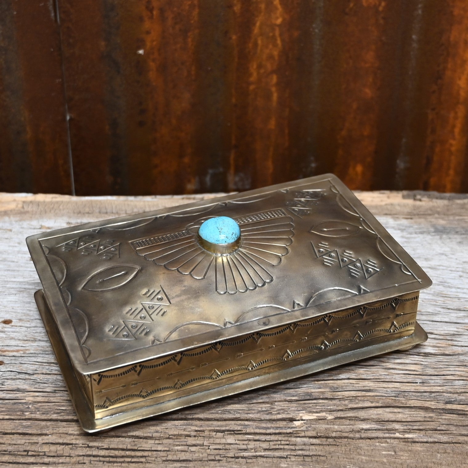 J. Alexander Stamped Thunderbird Box - Thumbnail 4