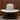 View of front of hat