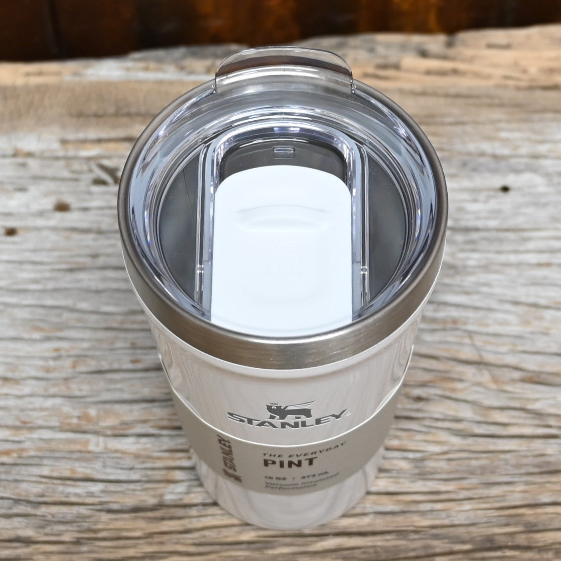 Stanley Everyday Tumbler 16 oz stainless steel with slider lid and silicone base