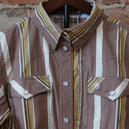 Ladies RangeTek Western Guide Snap Shirt in Canyon by Schaefer Outfitter.