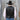 Men's Gunmetal Brocade Vest view of back