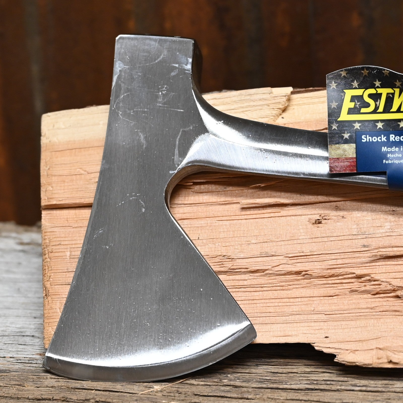 Estwing Camper’s Axe 16 inch forged steel shock reduction grip