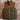 View of Filson Down Cruiser Vest in Dark Tan and Blue Coal featuring oil finish Cover Cloth and multiple pockets