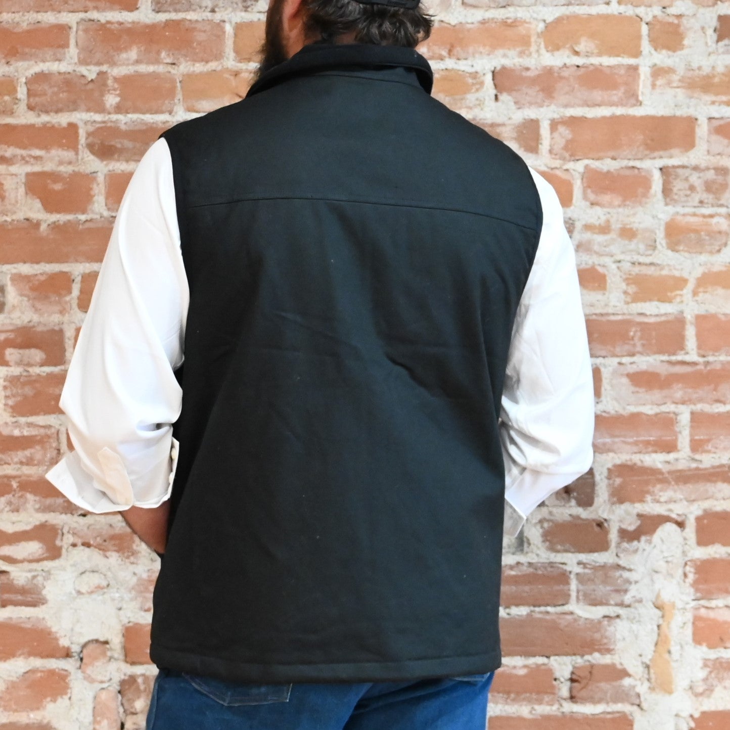 Filson Tin Cloth PrimaLoft® Vest – Black, Navy, Dark Tan