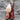 Hyer HOPE 11" - Bright Cherry with Cream Floral Stitching