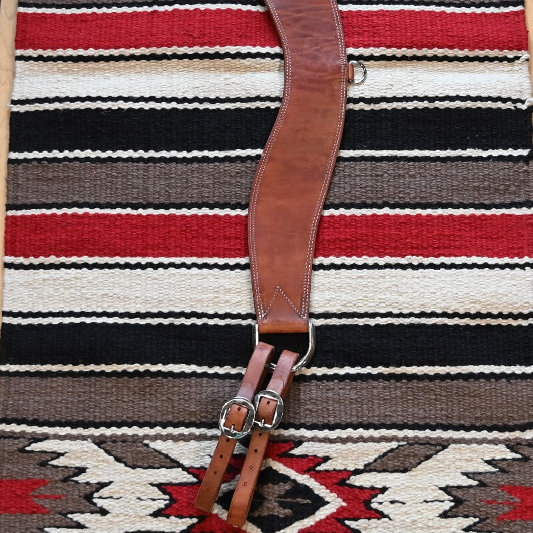 Berlin Custom Leather steer tripper style leather breast collar