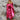 Amber Waves Charmeuse Wild Rag 44" in Candy Apple view of wild rag