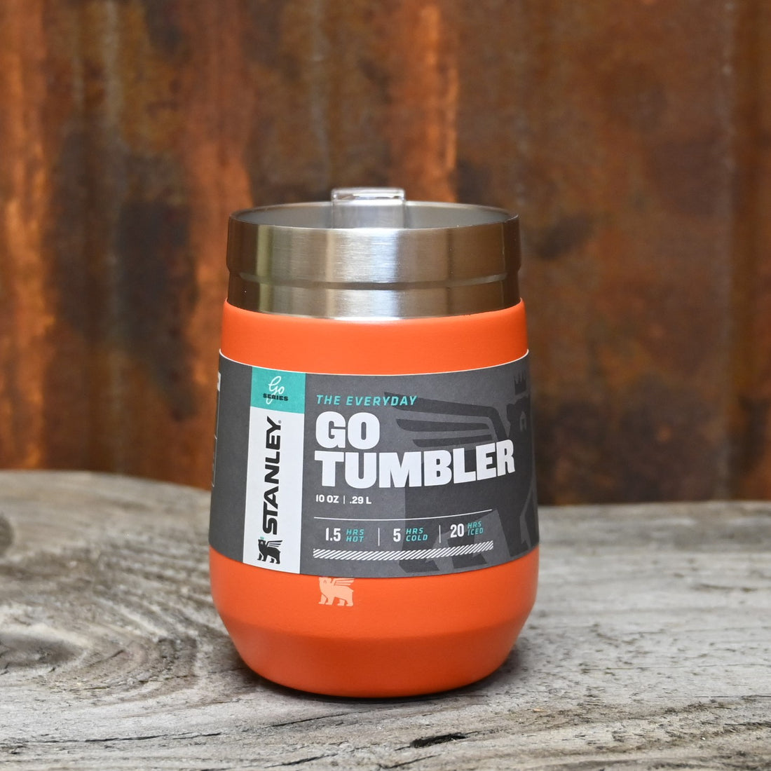 Stanley The Everyday Wine Tumbler in Tigerlily view of tumbler