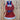 SouthBay Kids Americana Skirt and Vest Set, Red White and Blue