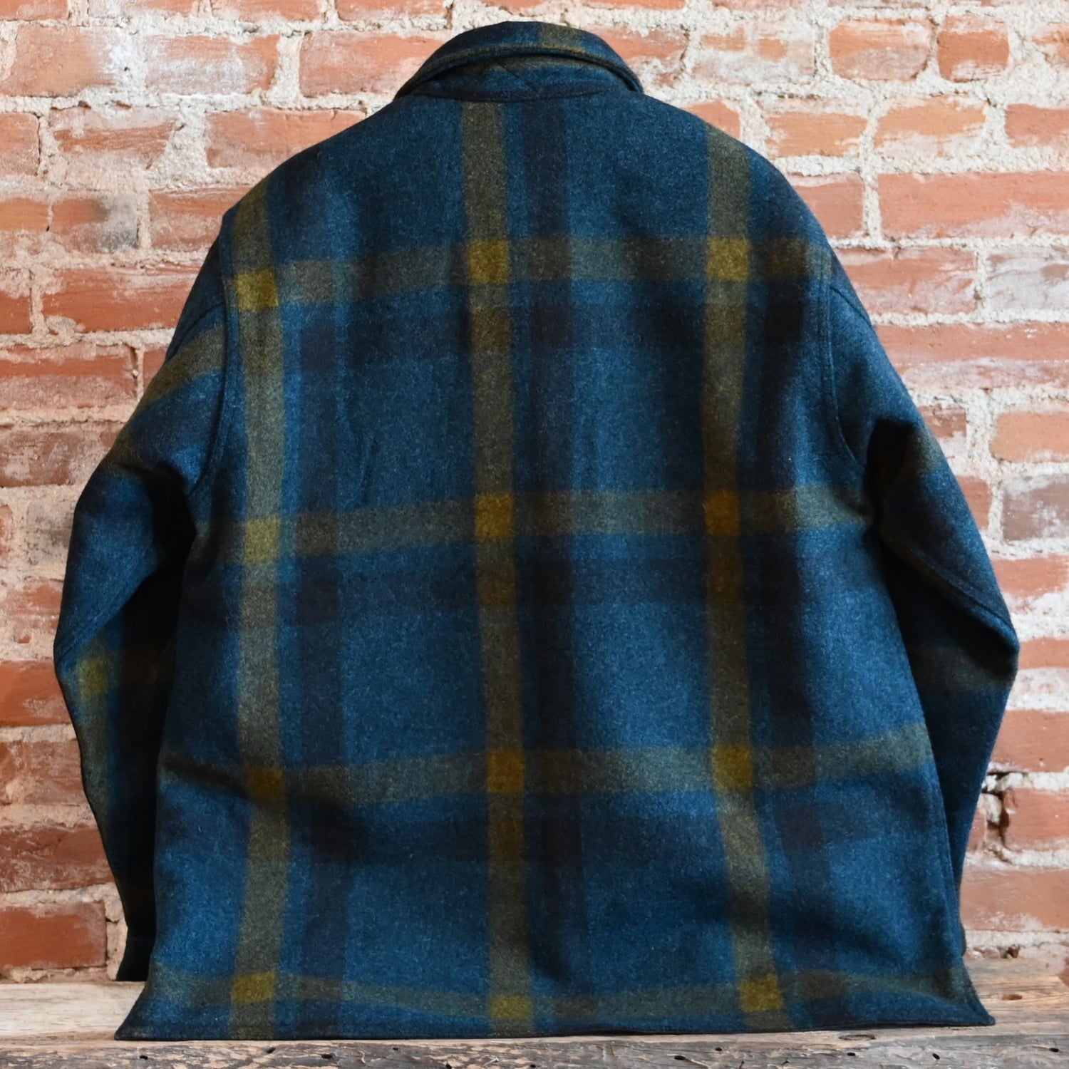 Filson Lined Mackinaw Jac-Shirt – Teal/Ochre Plaid