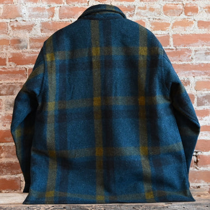 Filson Lined Mackinaw Jac-Shirt – Teal/Ochre Plaid