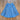 Double D Ranch Buckskin Blues Skirt in classic blue denim.