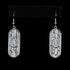 Vogt Silversmiths Silver Fortune sterling silver dangle earrings with horseshoe and engraving