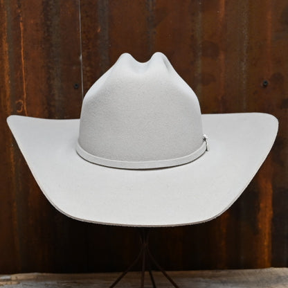 Charlie 1 Horse “The Cowgirl” Ranch Tan felt hat with cattleman crown and branded &quot;C&quot;