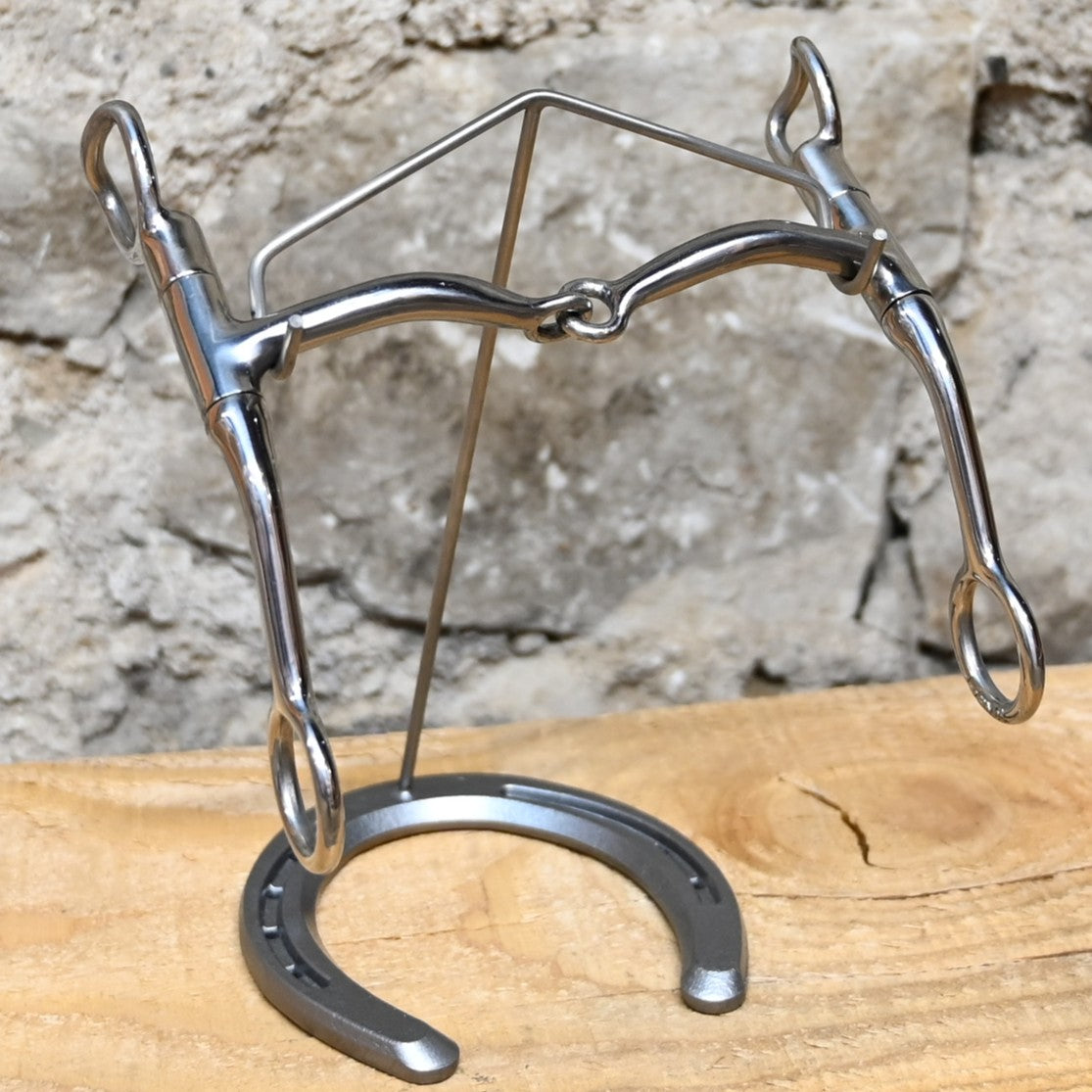 Myler HBT shank single joint MB 09 sweet iron bit with copper inlay