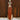 Moore Maker Damascus Bowie Knife with Stag Handle