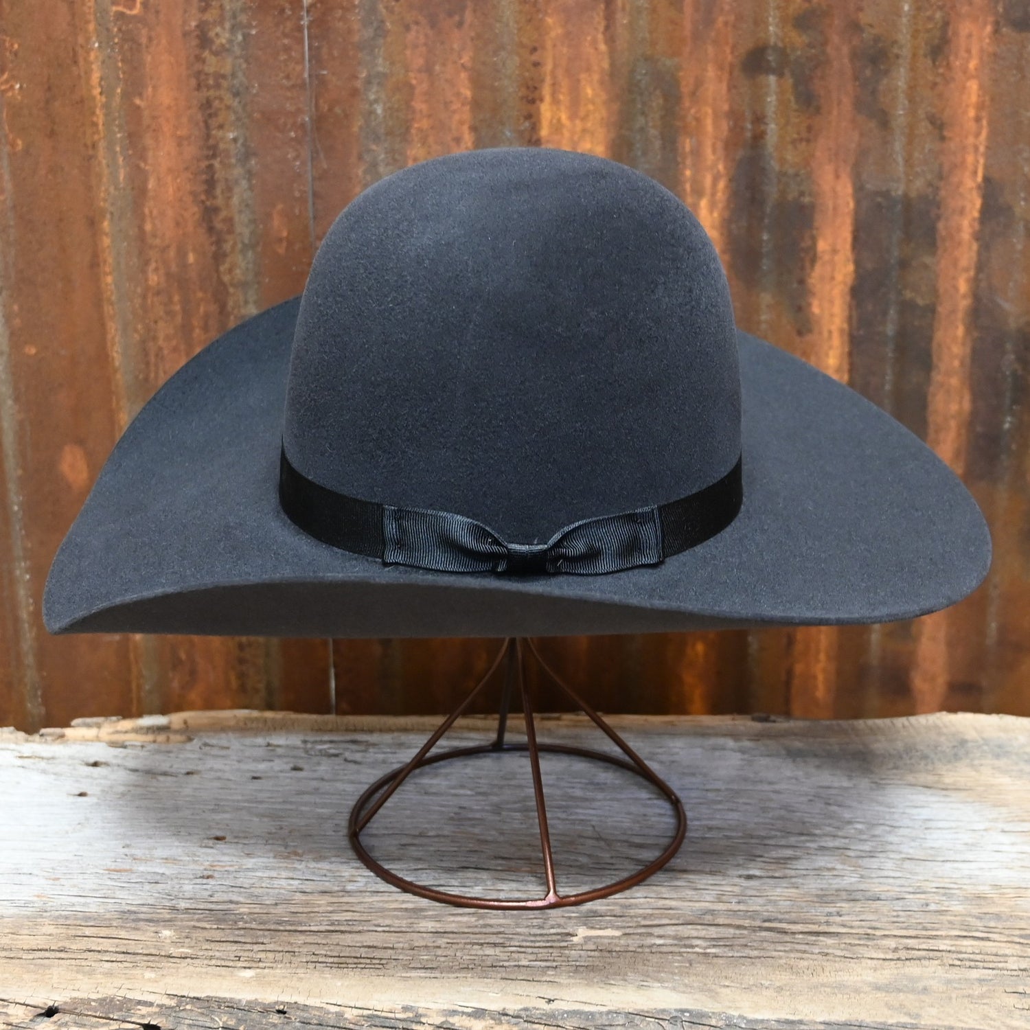 View of side of hat