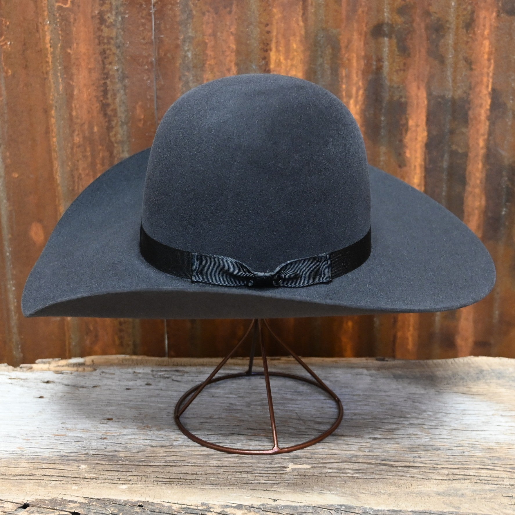 View of side of hat