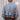 View of Filson Chambray CPO Shirt in Rinsed Indigo and Light Indigo featuring button-secure chest pockets and knife pleats for enhanced mobility
