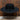 Serratelli 6X Nevada Flat Felt in Black