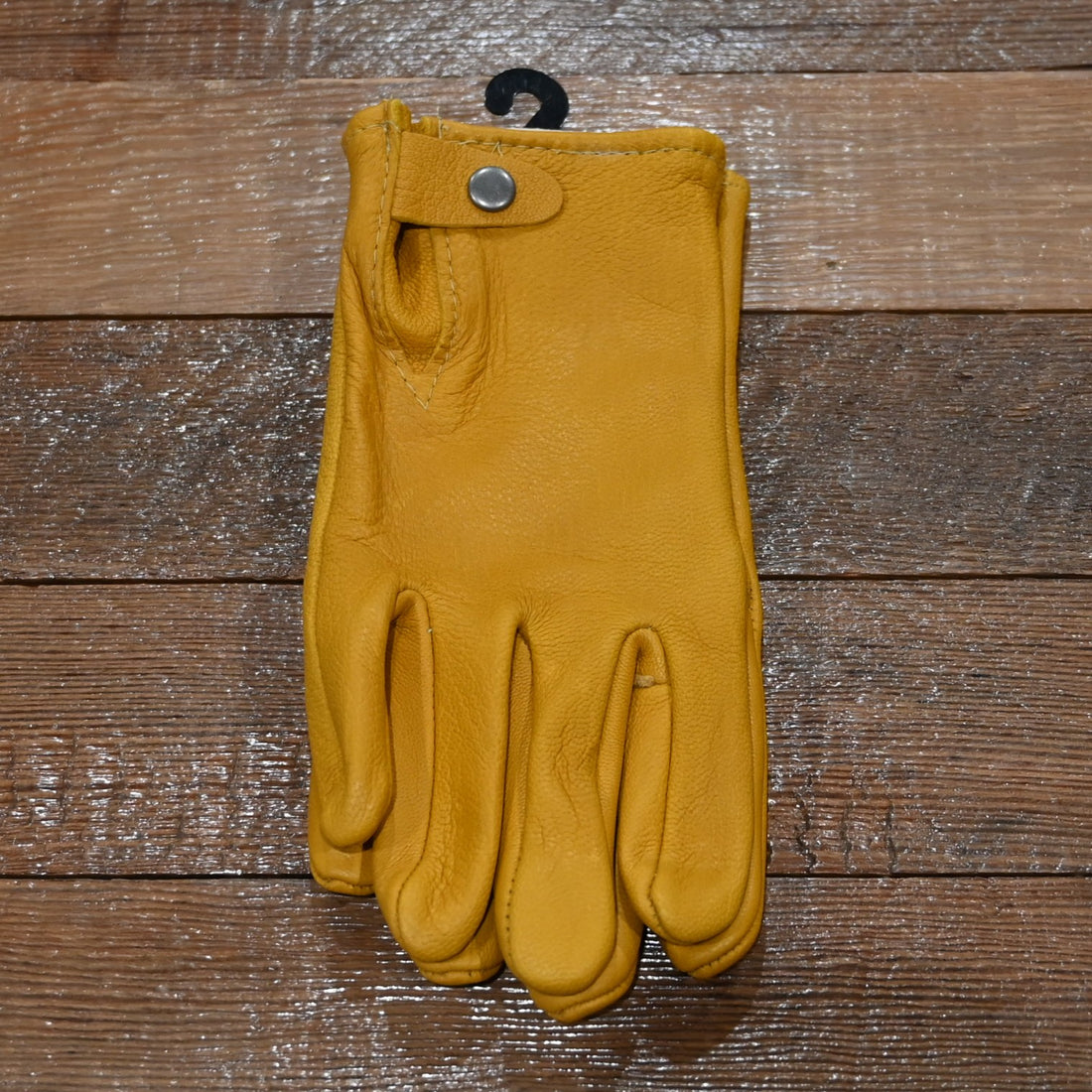 Geier Gloves medium weight goatskin work glove with snap