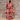 Pendleton Ladies Robe in Harding Star Coral