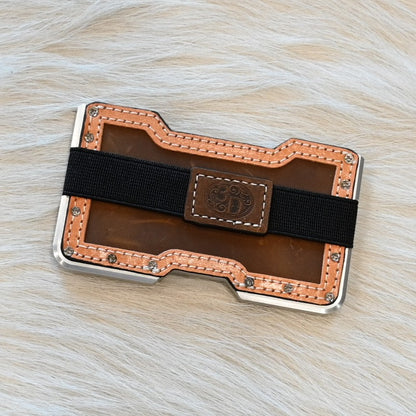 Utility Wallet With Genuine Leather