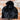 Pandemonium Reversible Beanie Cuddly Faux Fur in Black & Chocolate