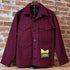 Filson 1940s Mackinaw Wool Cruiser jacket in wine with four cargo pockets and back map pocket