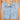 View of Wrangler Ladies Retro Bailey boot cut jeans in Lila wash with slim fit and high-rise waist
