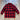 Stormy Kromer Double Mackinaw Coat red black plaid back view
