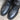 View of Hondo 16" cowboy boot with black retan vamp, natural lined top, flourished stitching, and spur ledge