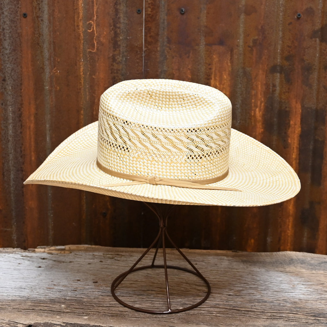 view of side of hat
