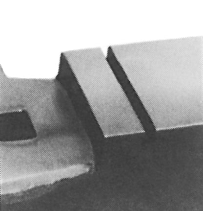 70 Lb Anvil W/Turning Cams And Punch Slot view of punch slot